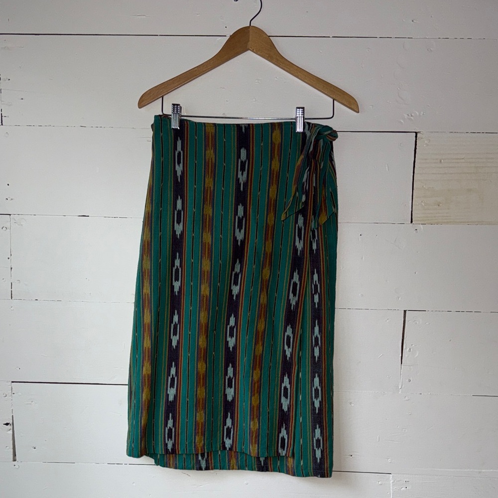 Vintage Eber San Francisco wrap skirt